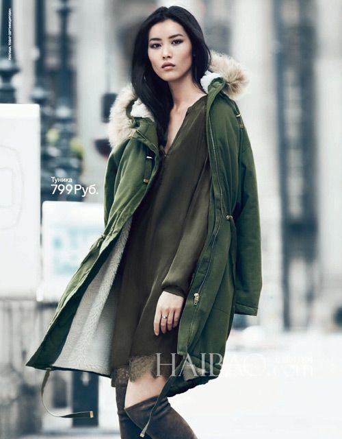 军绿色来袭 H&M 2014秋冬女装